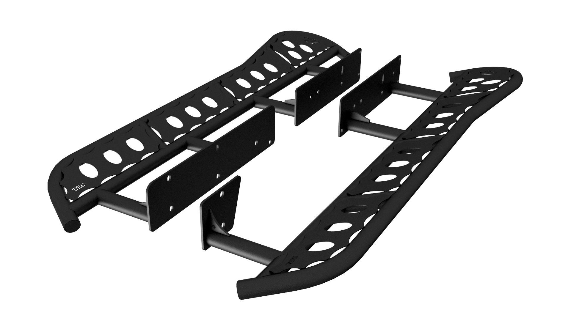 2010-2023 Lexus GX460 Angled Sliders With Top Plate