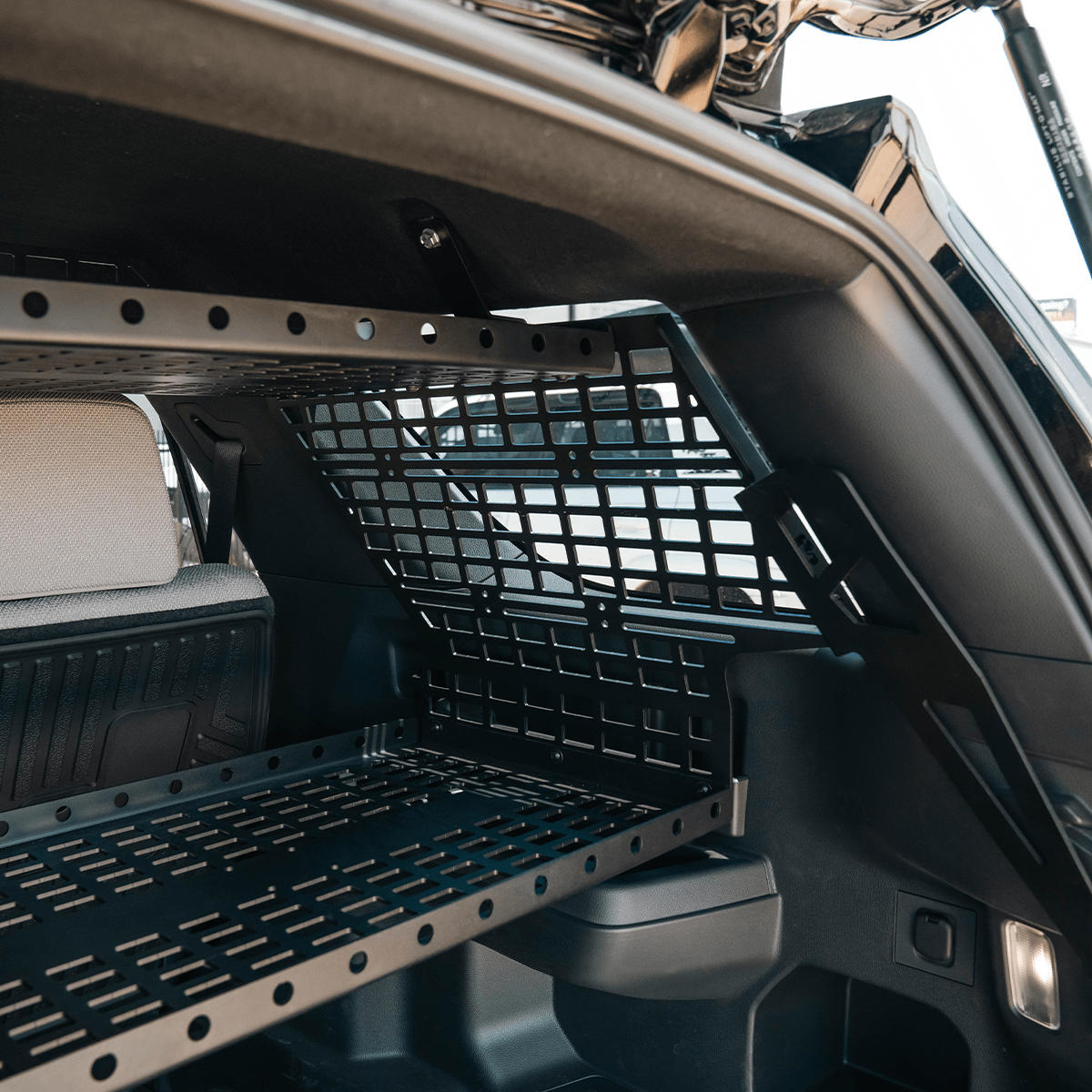 Interior Rear Side Window MOLLE Panel For 2025+ 4Runner - Spirit of 1876Dealers of Cali Raised LED