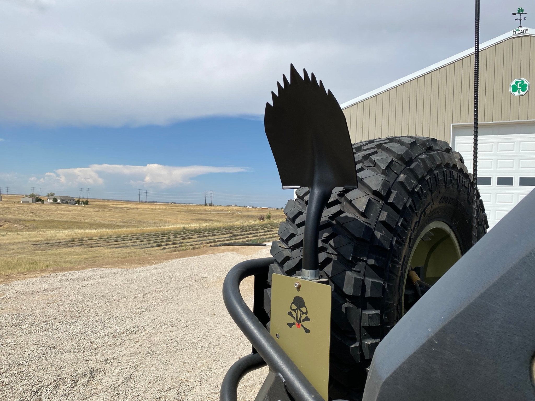 Krazy Beaver Shovel (Black Textured Head / Yellow Handle 45635) - Spirit of 1876