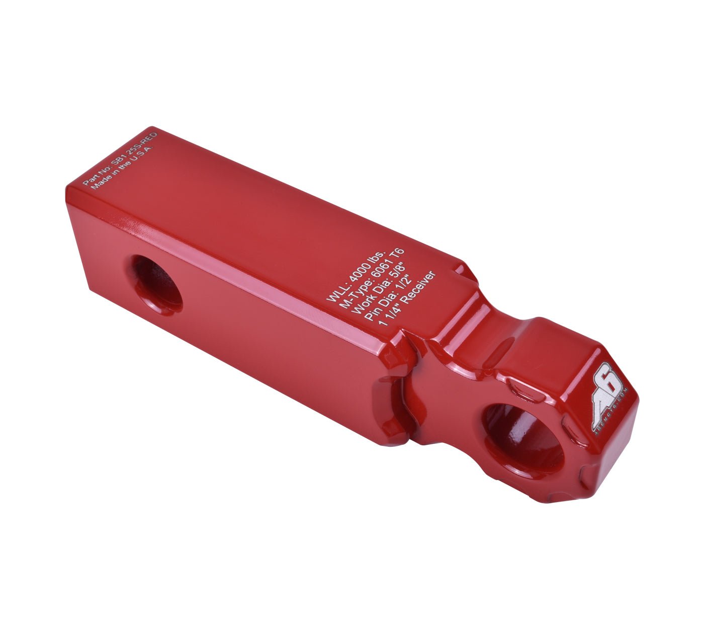 Shackle Block 1.25" Assembly - Red - Spirit of 1876