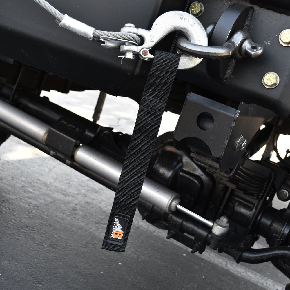 A6™ WINCH HOOK Pull Strap - 1.5 inch wide - Spirit of 1876Agency6.com