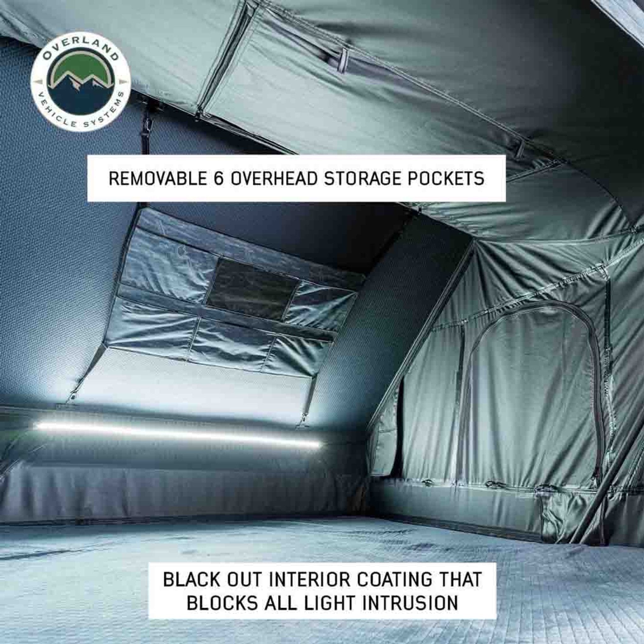 OVS XD Everest Cantilever Aluminum Hard Shell Roof Top Tent, Blue Body & Black Rainfly - Spirit of 1876OVS
