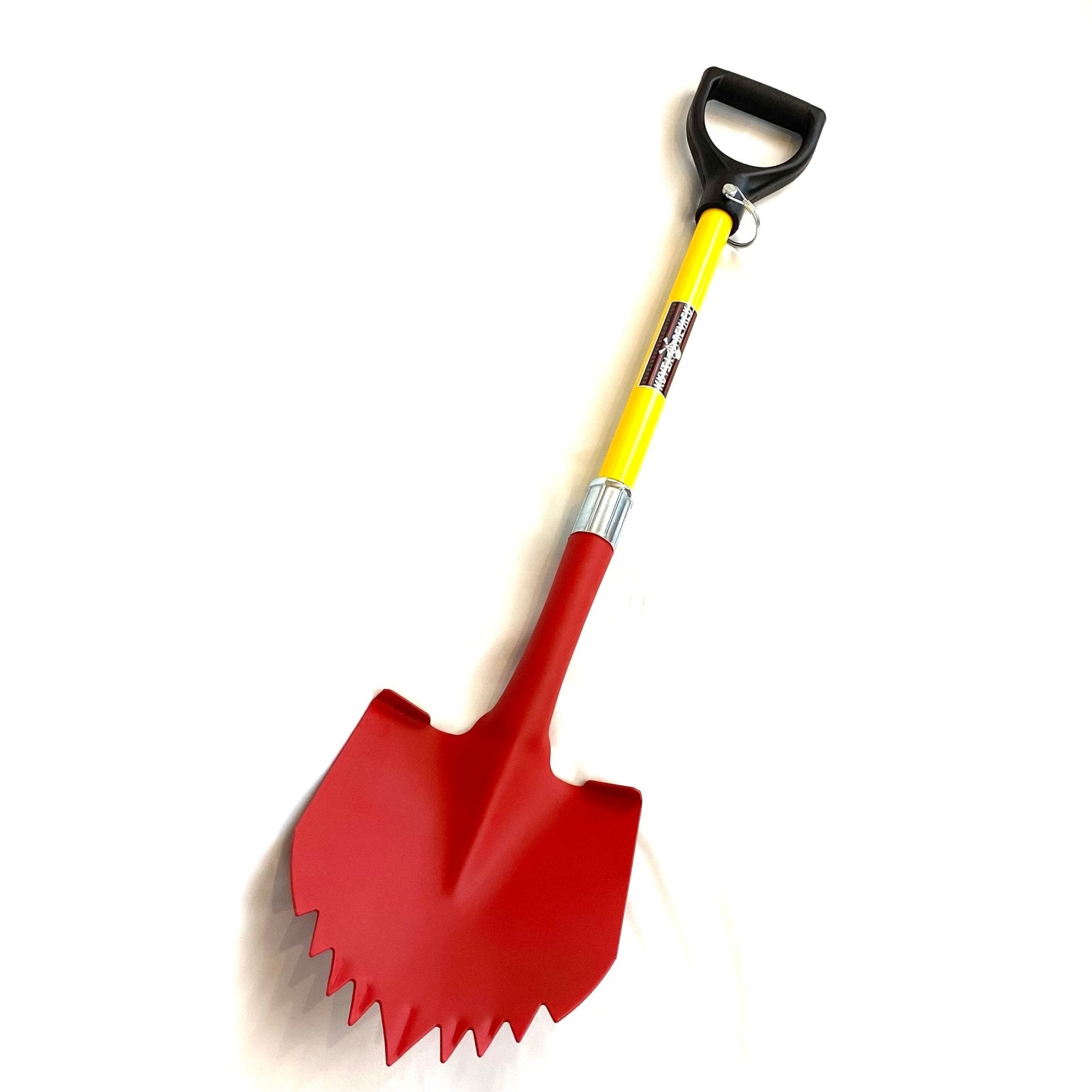 Krazy Beaver Shovel (Textured Red Head / Yellow Handle 45637) - Spirit of 1876