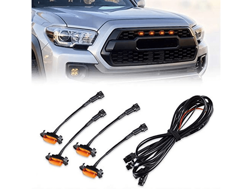 TRD Pro Grille Raptor LED Light Kit For 2016 - 2023 TOYOTA TACOMA - Spirit of 1876Dealers of Cali Raised LED