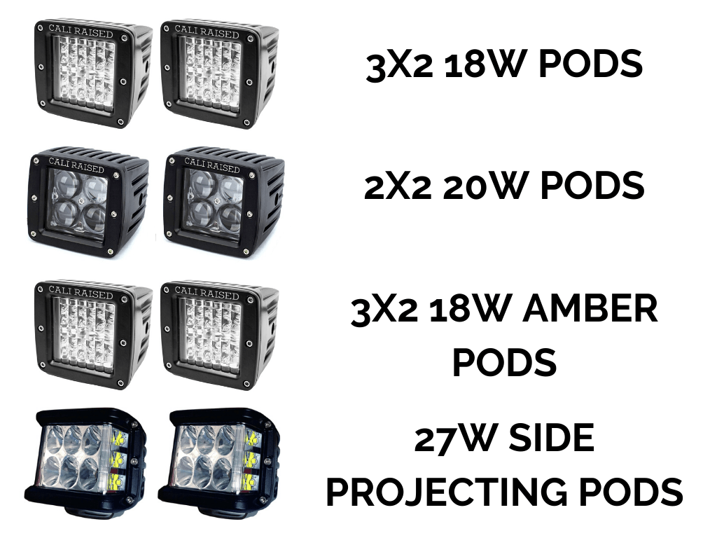 Ditch Light Bracket Extensions - Spirit of 1876Dealers of Cali Raised LED