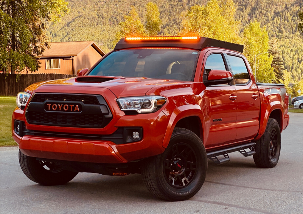Economy Roof Rack For 2005 - 2023 Toyota Tacoma - Spirit of 1876Dealers of Cali Raised LED