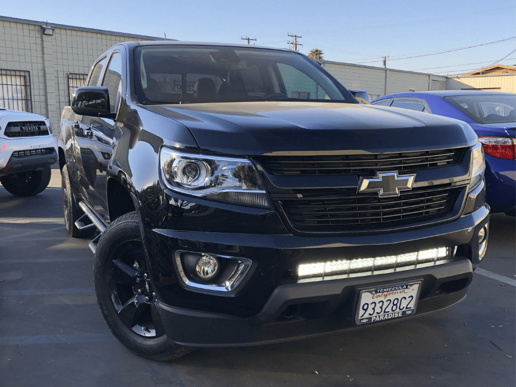 32" Lower Bumper Hidden LED Light Bar Mounting Brackets For 2014 - 2022 Chevy Colorado - Spirit of 1876 Cali Raised LED