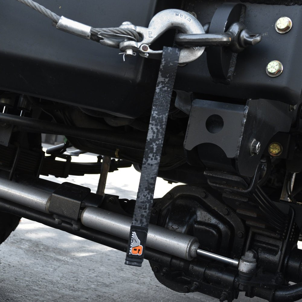 A6™ WINCH HOOK Pull Strap - 1 inch wide - Spirit of 1876
