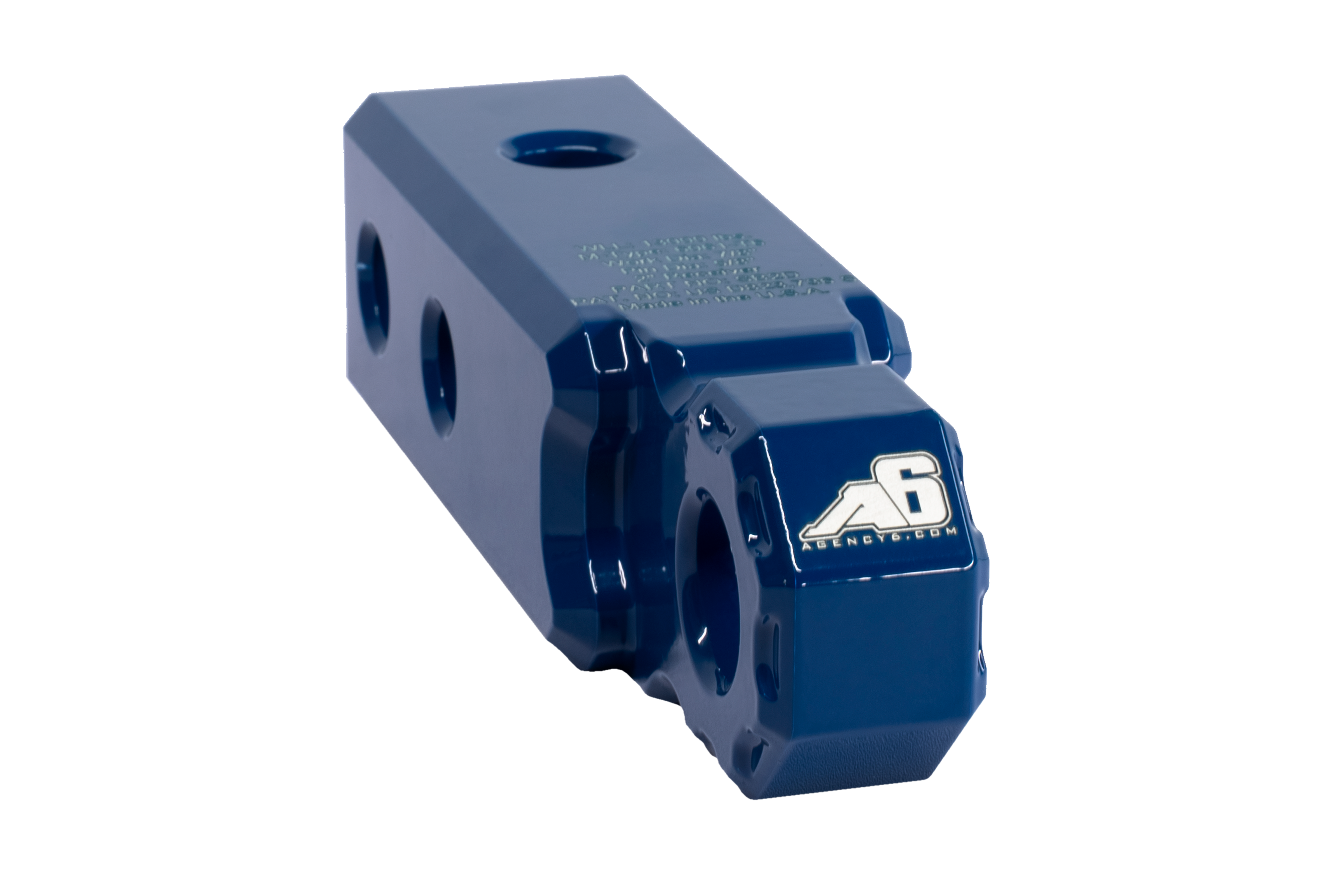 Shackle Block 2" Assembly - Blue