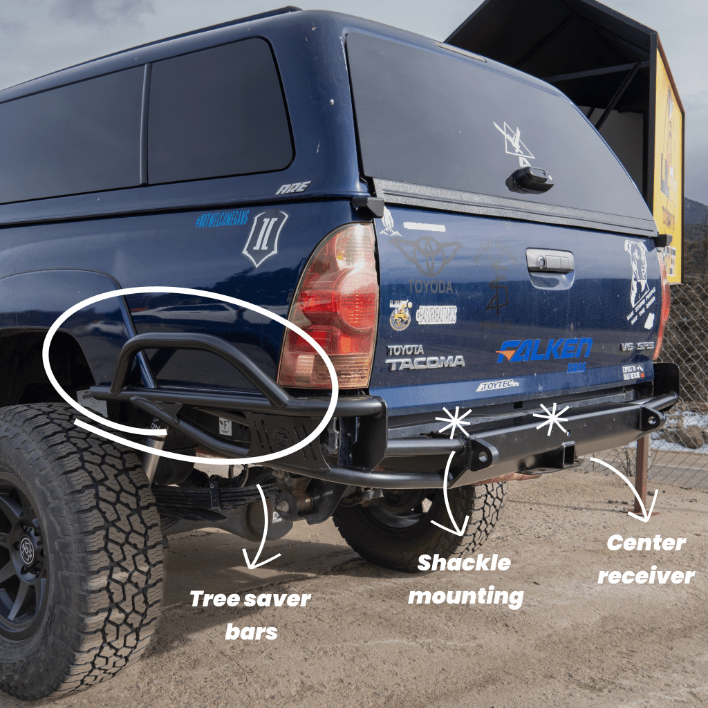 2005 - 2015 / 2nd Gen / Tacoma Rear Bumper - Spirit of 1876Lil B's Fab