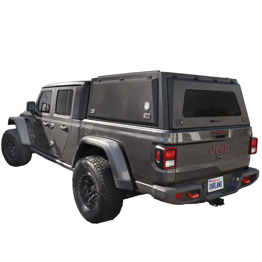 OVS Expedition Truck Cap for 2020-2027 Jeep Gladiator 5' Bed