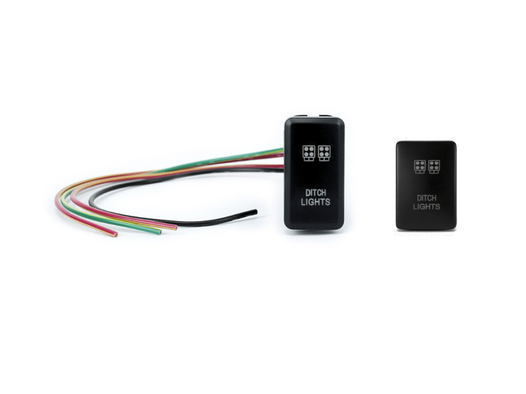 Low Profile LED Ditch Light Brackets Kit For 2005 - 2015 Toyota Tacoma - Spirit of 1876Dealers of Cali Raised LED