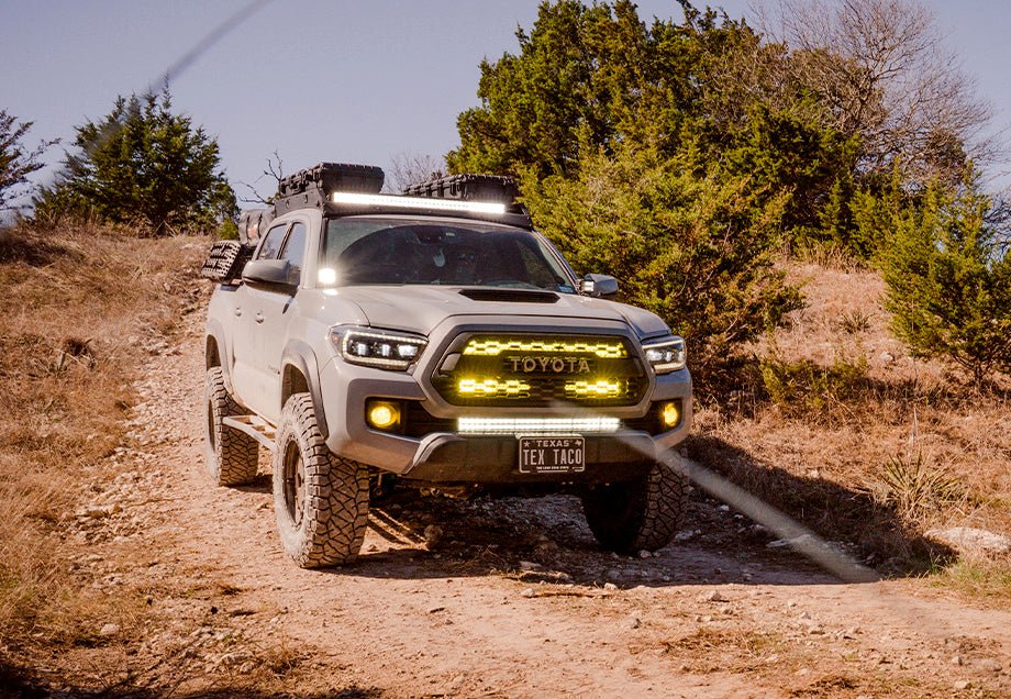 Premium Roof Rack For 2005 - 2023 Toyota Tacoma - Spirit of 1876Dealers of Cali Raised LED