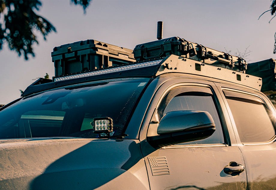 Premium Roof Rack For 2005 - 2023 Toyota Tacoma - Spirit of 1876Dealers of Cali Raised LED