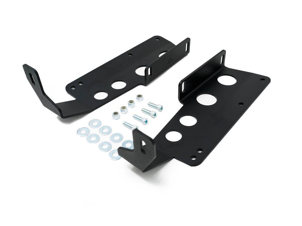 42" Hidden Grille Curved LED Light Bar Brackets Kit For 2014 - 2021 Toyota Tundra - Spirit of 1876Dealers of Cali Raised LED