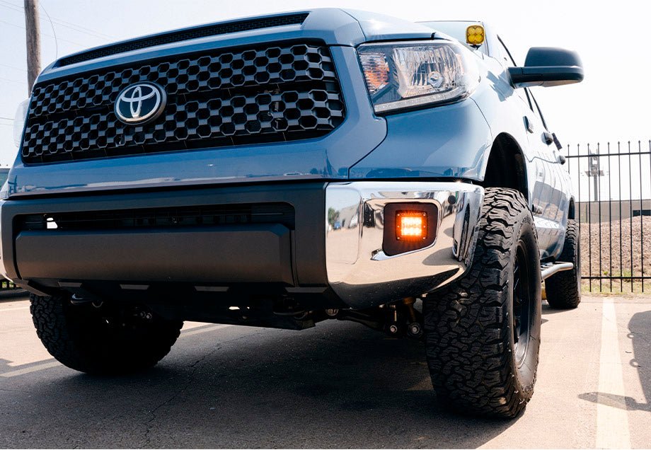LED Fog Light Pod Replacements Brackets Kit For 2014 - 2021 Toyota Tundra - Spirit of 1876Dealers of Cali Raised LED