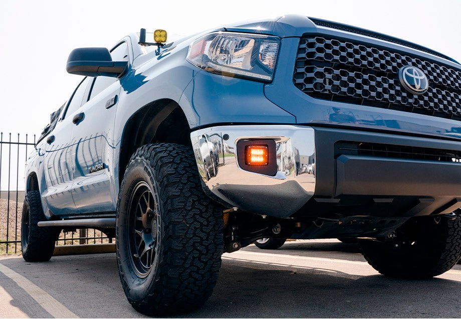 LED Fog Light Pod Replacements Brackets Kit For 2014 - 2021 Toyota Tundra - Spirit of 1876Dealers of Cali Raised LED