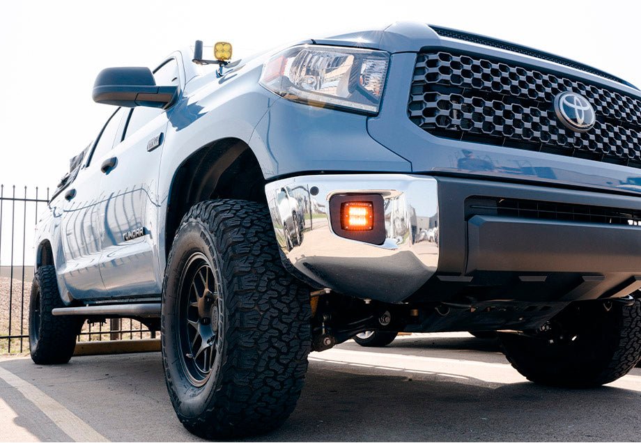 LED Fog Light Pod Replacements Brackets Kit For 2014 - 2021 Toyota Tundra - Spirit of 1876Dealers of Cali Raised LED