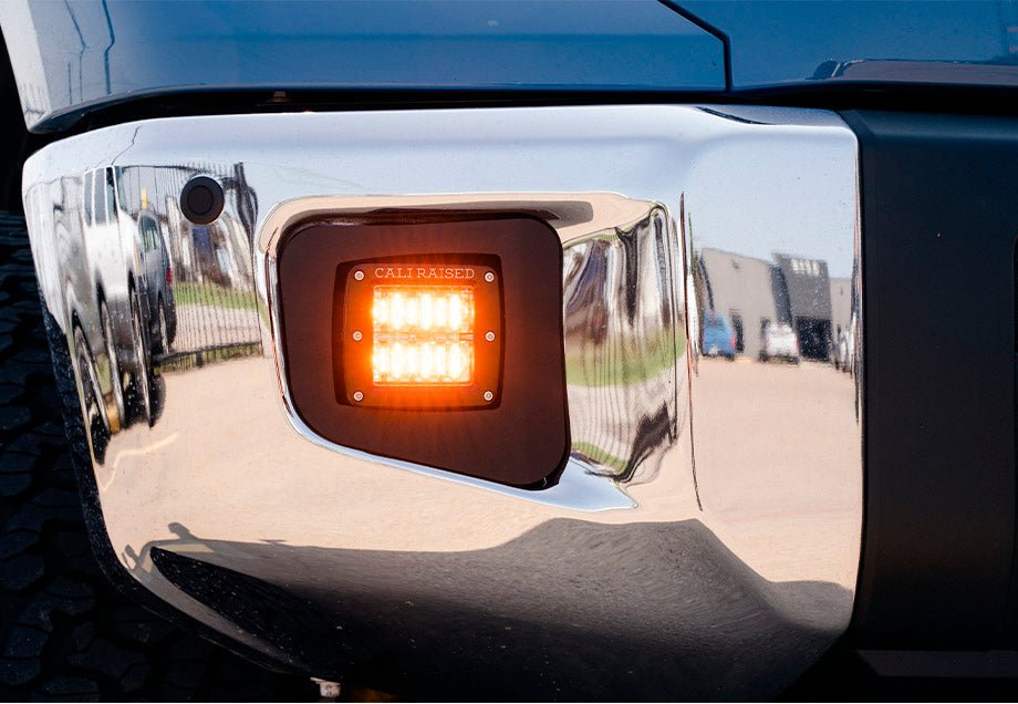 LED Fog Light Pod Replacements Brackets Kit For 2014 - 2021 Toyota Tundra - Spirit of 1876Dealers of Cali Raised LED