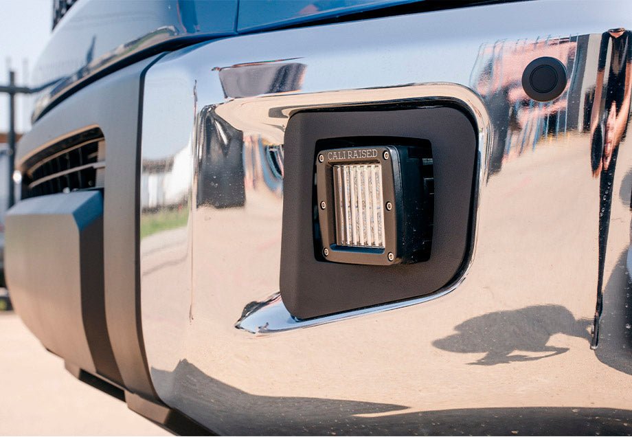 LED Fog Light Pod Replacements Brackets Kit For 2014 - 2021 Toyota Tundra - Spirit of 1876Dealers of Cali Raised LED
