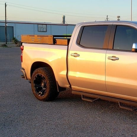 Silverado & Sierra 1500/2500/3500 (2007 - Present), Low Profile Bed Rack