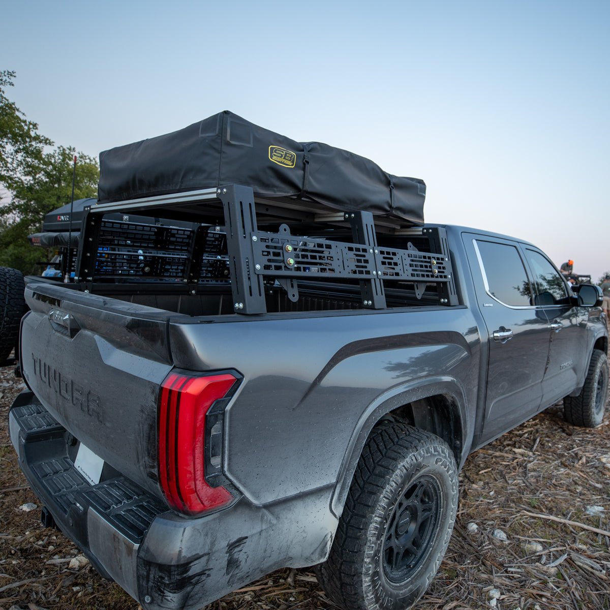 Overland Bed Rack Fits 2022+ TOYOTA TUNDRA - Spirit of 1876Dealers of Cali Raised LED