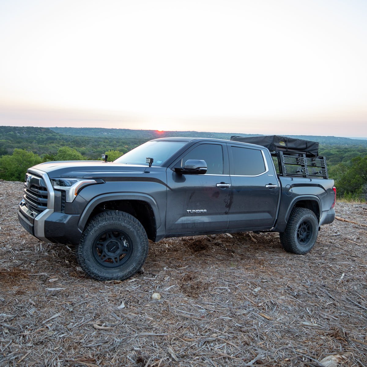 Overland Bed Rack Fits 2022+ TOYOTA TUNDRA - Spirit of 1876Dealers of Cali Raised LED