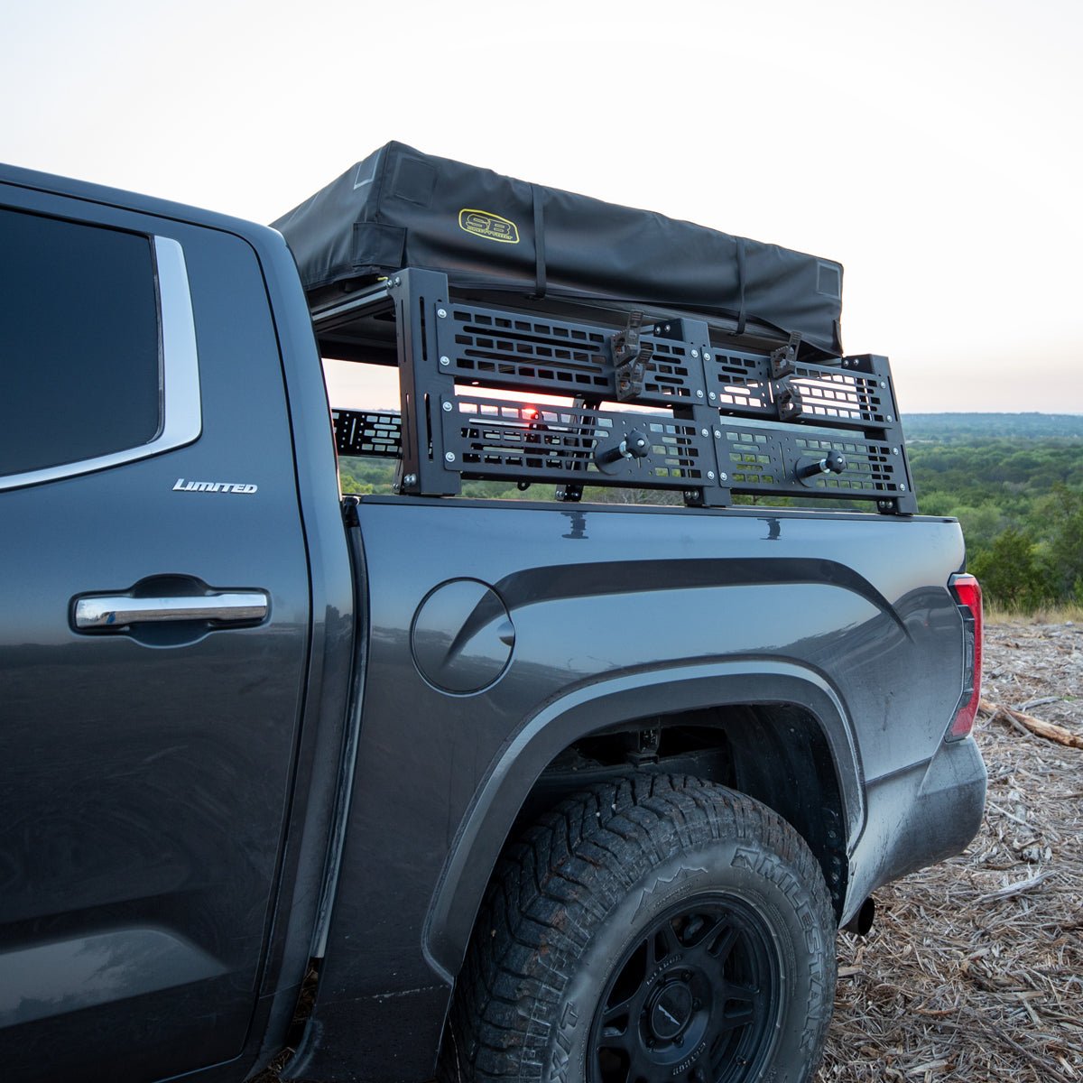 Overland Bed Rack Fits 2022+ TOYOTA TUNDRA - Spirit of 1876Dealers of Cali Raised LED