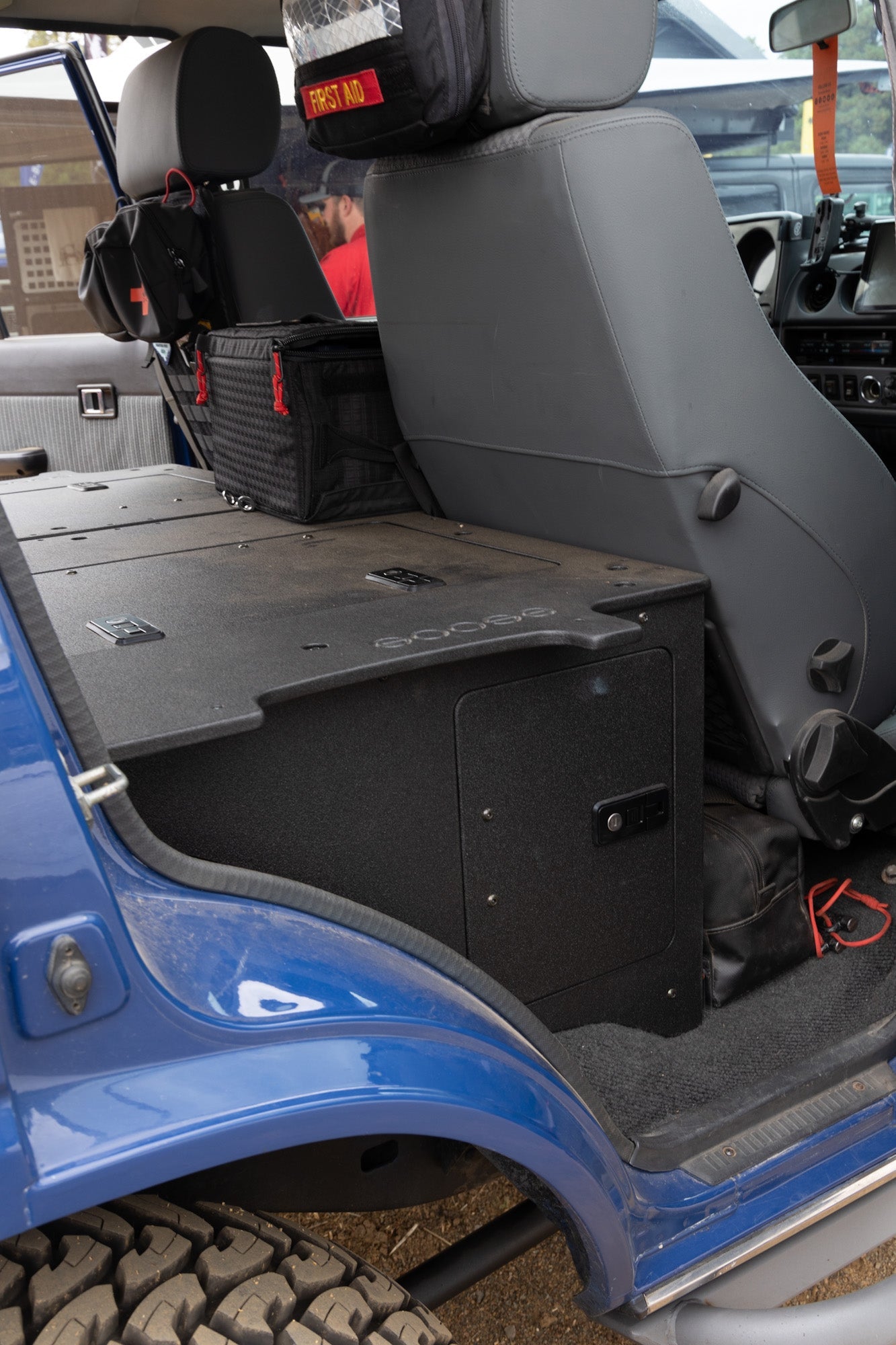 Toyota Land Cruiser 1980 - 1989 60 Series - Second Row Seat Delete Plate System - Module Height - Spirit of 1876 - Goose Gear
