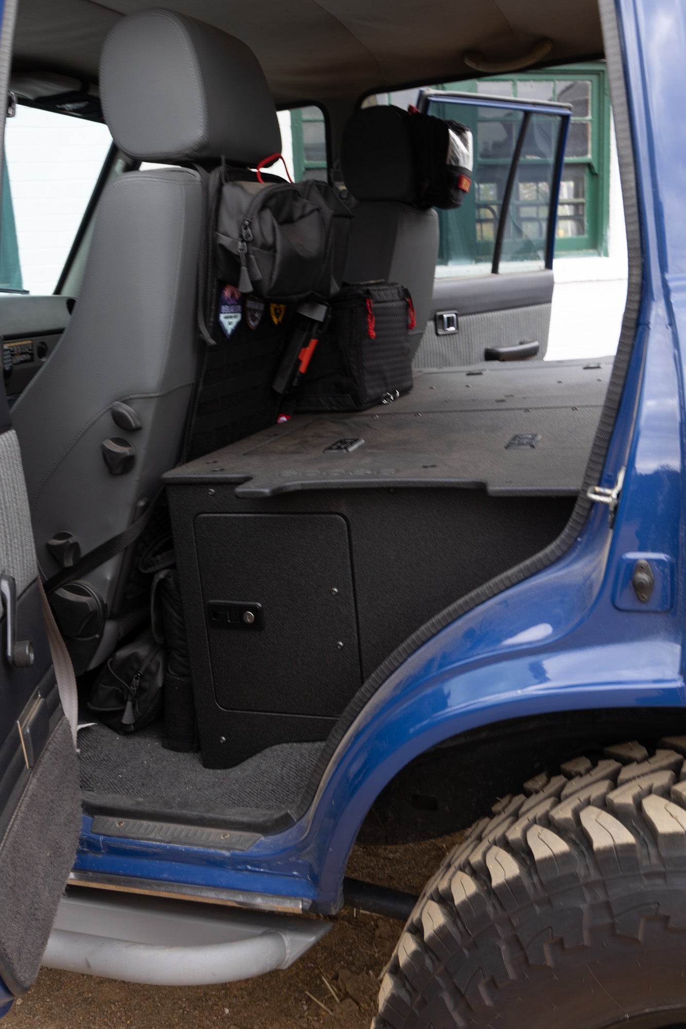 Toyota Land Cruiser 1980 - 1989 60 Series - Second Row Seat Delete Plate System - Module Height - Spirit of 1876 - Goose Gear