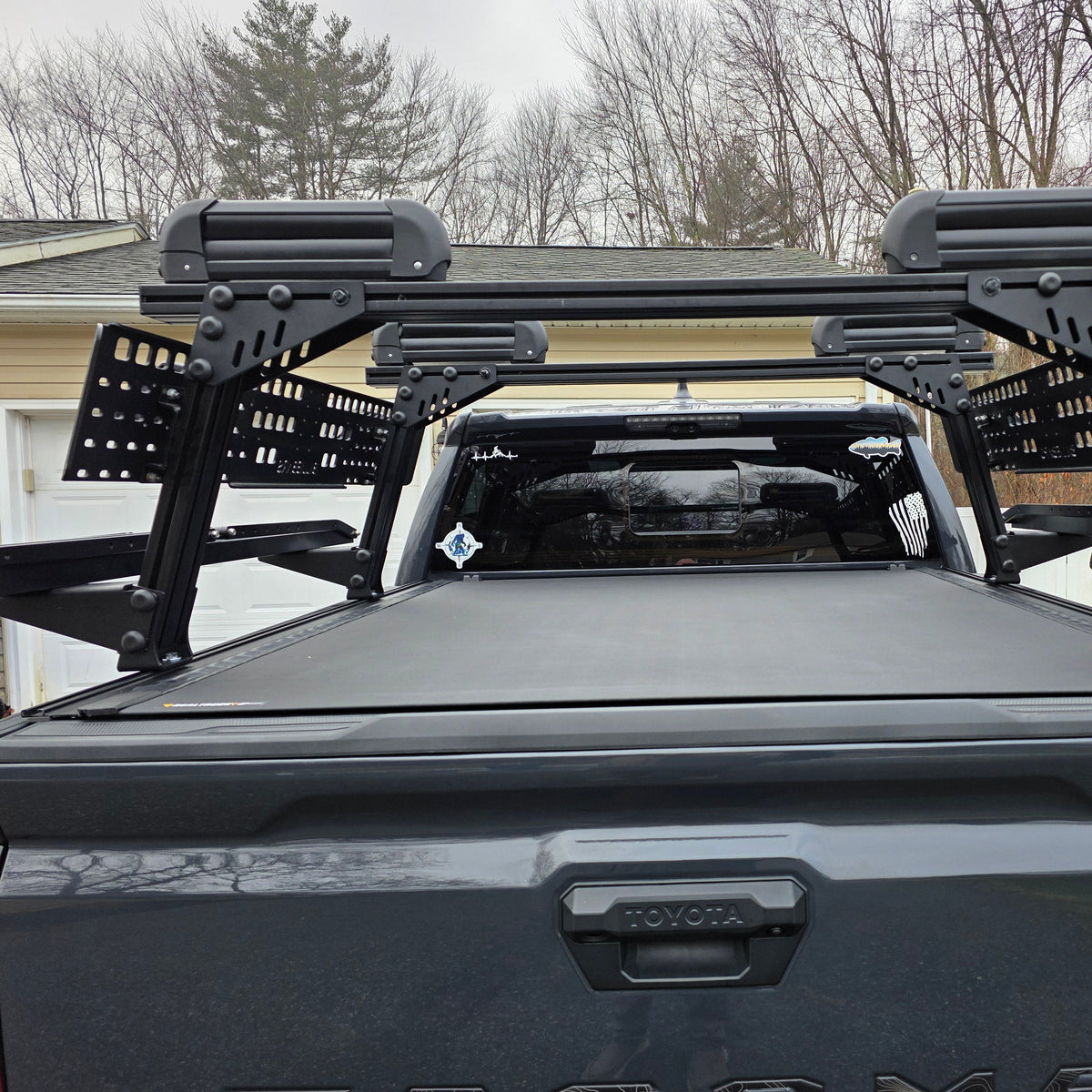 Tacoma - Bed Rack for Covers with T-slots