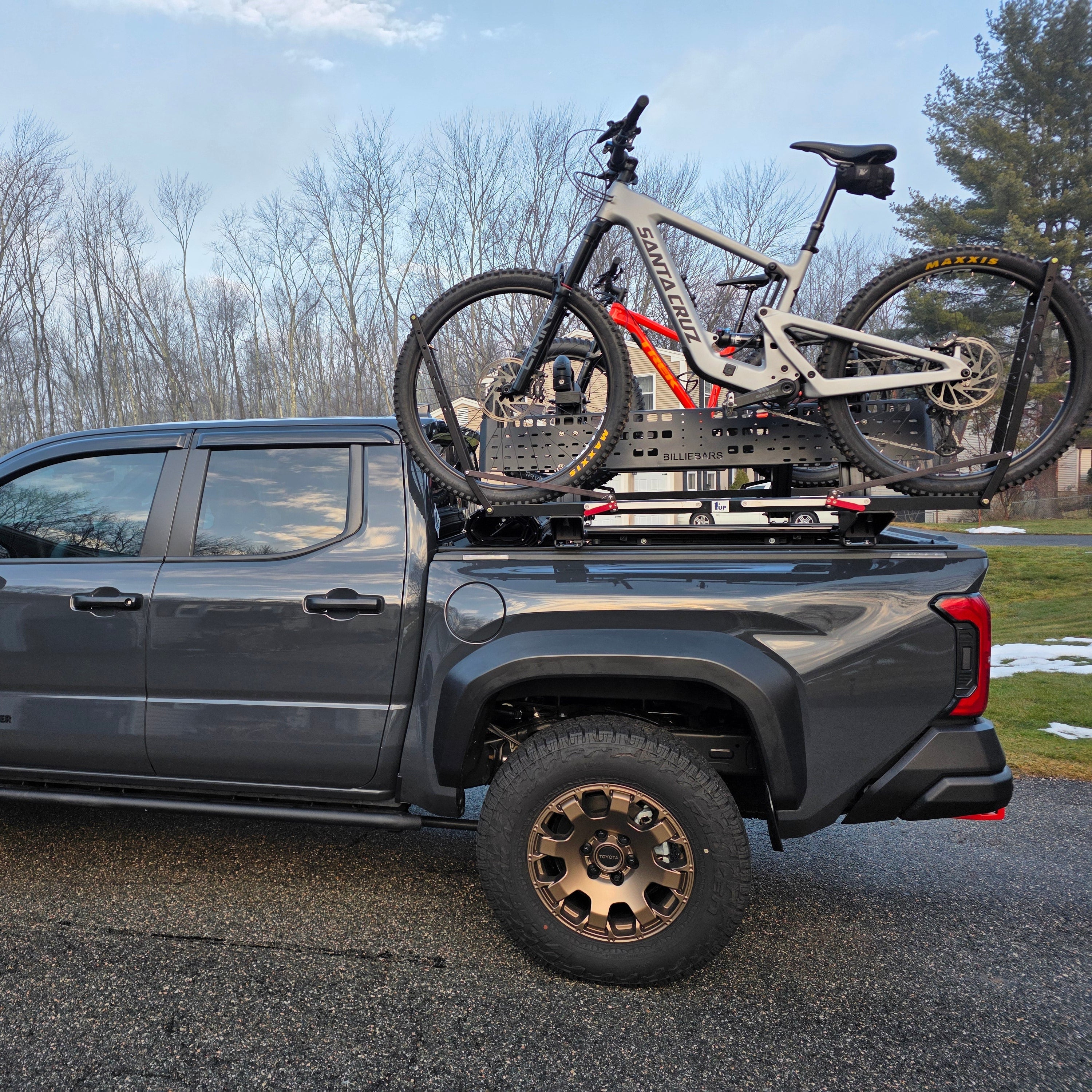BillieBars - Side Bike Mount Kit (Per Side) for Covers with T-Slots Rack