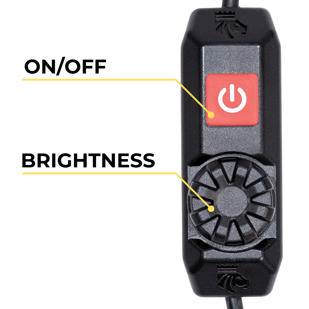 Kingpin Equipped Rotary Dimmer Switch - Spirit of 1876