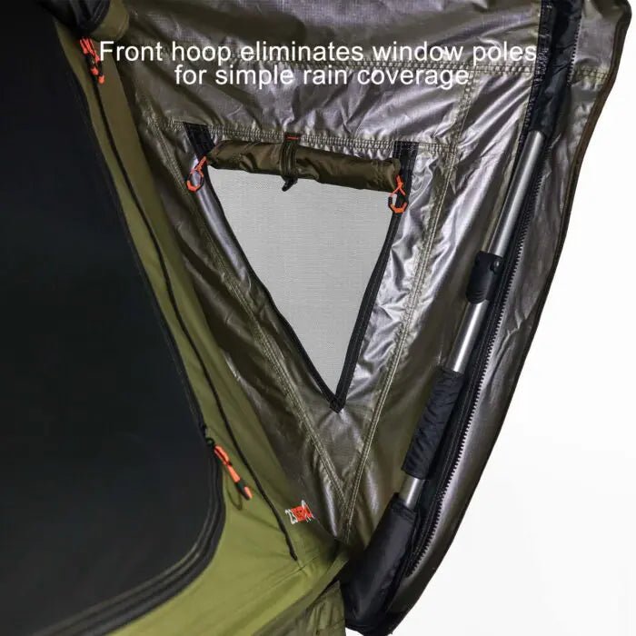 23Zero Armadillo Horizon 2: Premium Hardshell Rooftop Tent for All - Season Adventure (Left Open Only) - Spirit of 187623ZERO