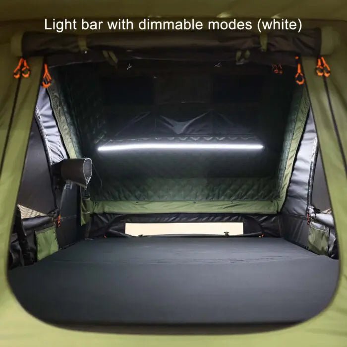 23Zero Armadillo Horizon 2: Premium Hardshell Rooftop Tent for All - Season Adventure (Left Open Only) - Spirit of 187623ZERO