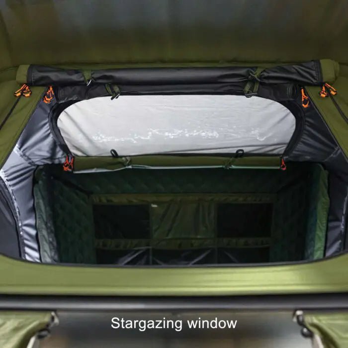 23Zero Armadillo Horizon 2: Premium Hardshell Rooftop Tent for All - Season Adventure (Left Open Only) - Spirit of 187623ZERO