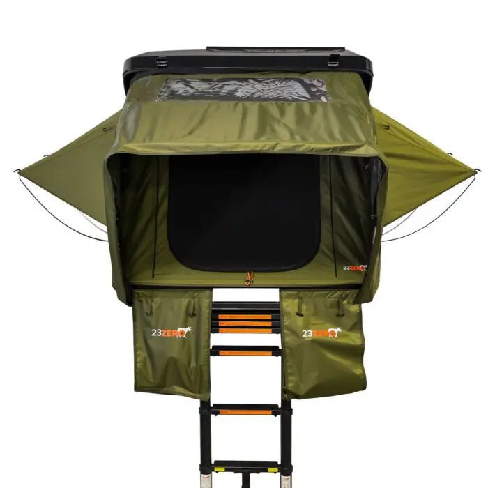 23Zero Armadillo Horizon 2: Premium Hardshell Rooftop Tent for All - Season Adventure (Left Open Only) - Spirit of 187623ZERO