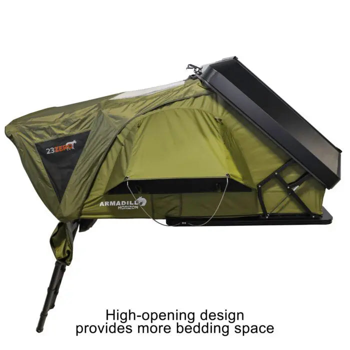 Armadillo Horizon 2: Premium Hardshell Rooftop Tent for All-Season Adventure (Left Open Only)