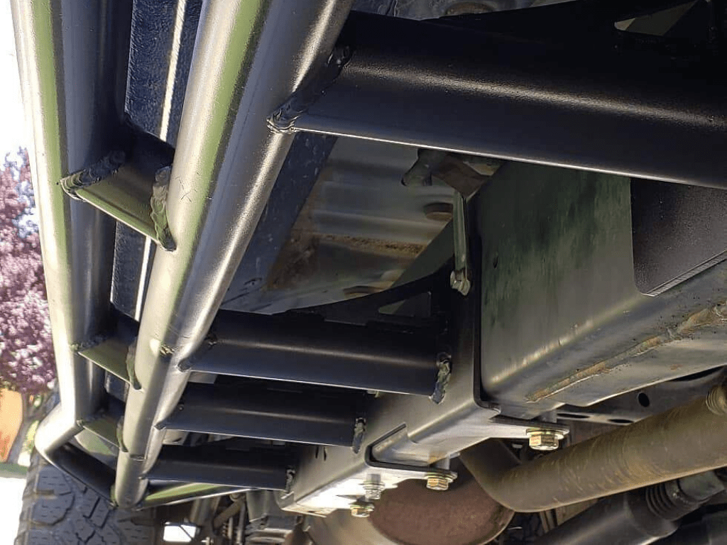 Trail Edition Rock Sliders For 2005 - 2023 Toyota Tacoma - Spirit of 1876Dealers of Cali Raised LED