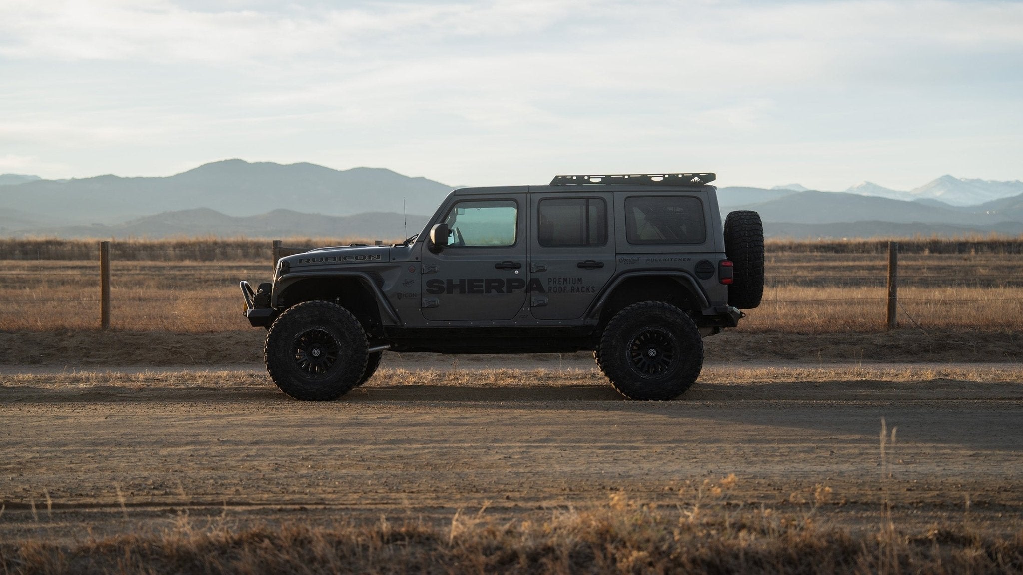 Sherpa The JLU QDHD Half Rack - Spirit of 1876Sherpa Equipment Company