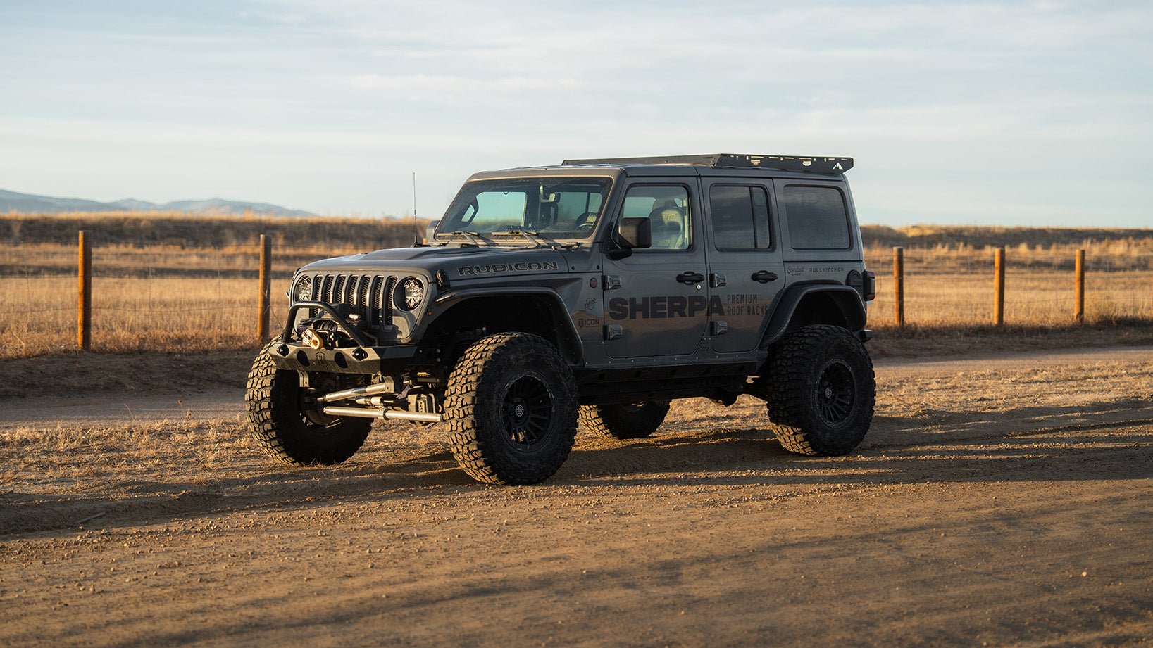 Sherpa The JLU QDHD Half Rack - Spirit of 1876Sherpa Equipment Company