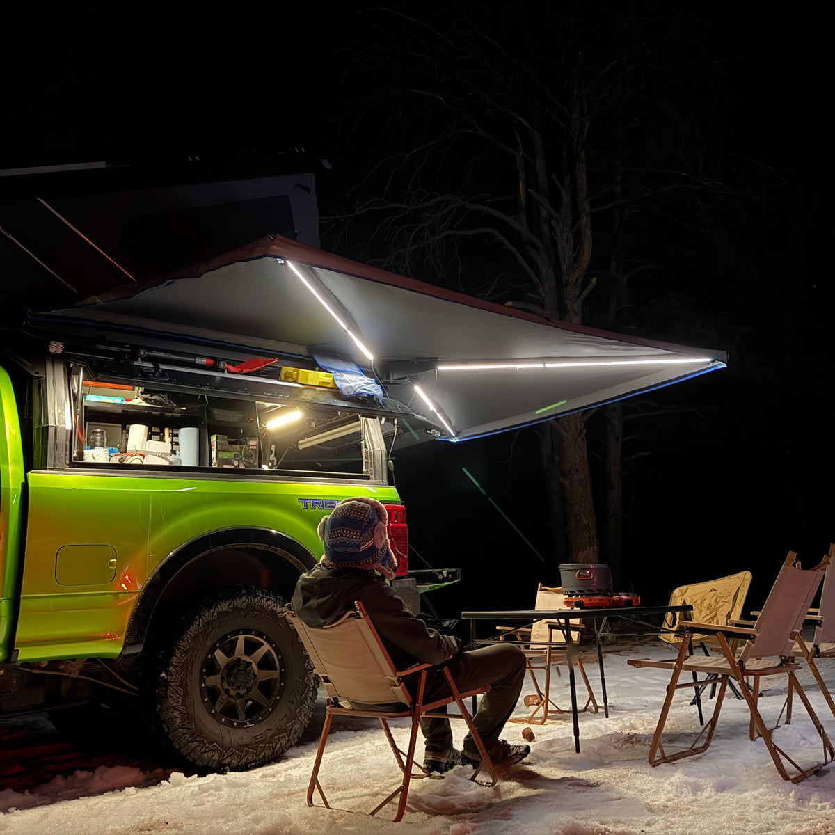 Freestanding 270 Degree Awning for Trucks & Overland Builds | DirtBox