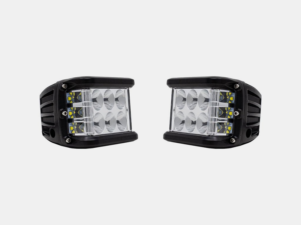 Low Profile Ditch Light Brackets Kit For 2016 - 2023 Toyota Tacoma - Spirit of 1876Dealers of Cali Raised LED