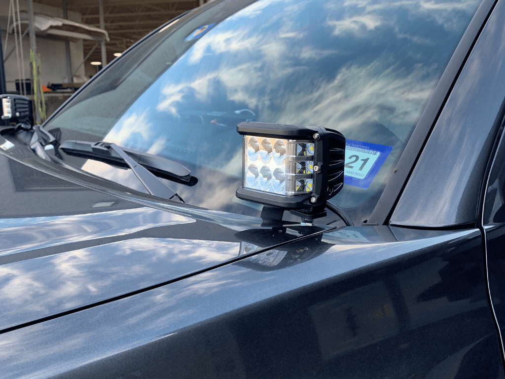 Low Profile Ditch Light Brackets Kit For 2016 - 2023 Toyota Tacoma - Spirit of 1876Dealers of Cali Raised LED