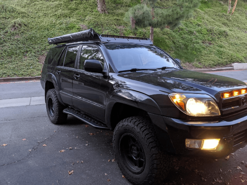 Step Edition Bolt On Rock Sliders For 2003 - 2009 Toyota 4Runner - Spirit of 1876Dealers of Cali Raised LED