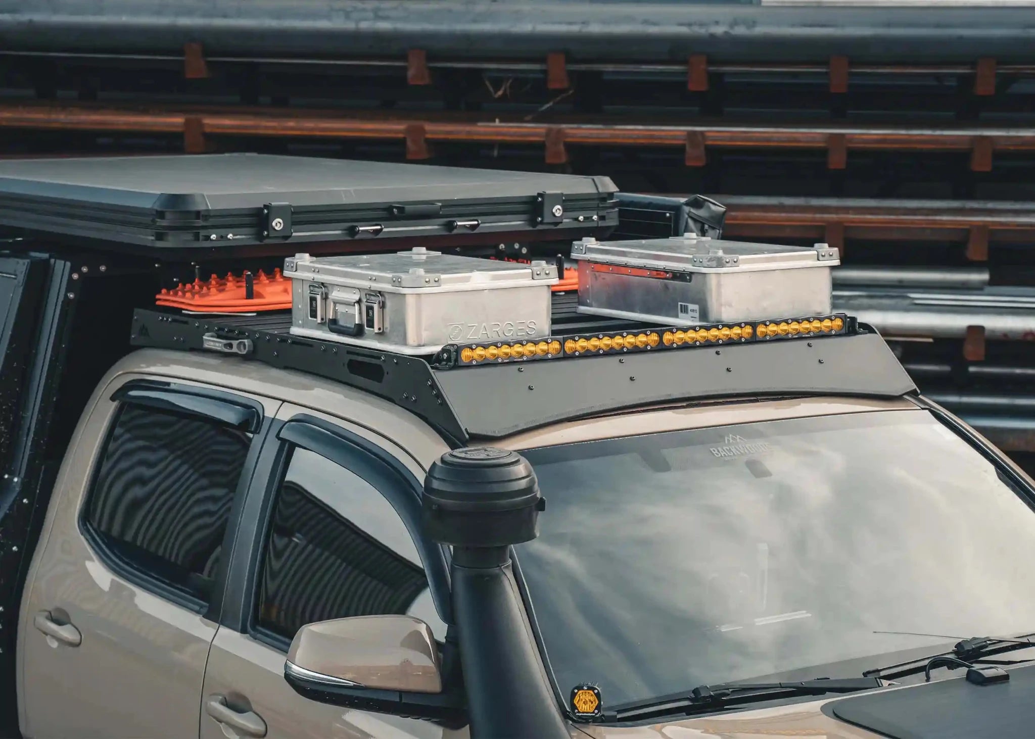 DRIFTR Toyota Tacoma Roof Rack (2005 - 2023) - Spirit of 1876 - Backwoods Adventure Mods