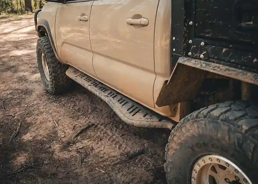 Toyota Tacoma Rock Sliders 2nd & 3rd Gen (2005 - 2023) - Spirit of 1876 - Backwoods Adventure Mods