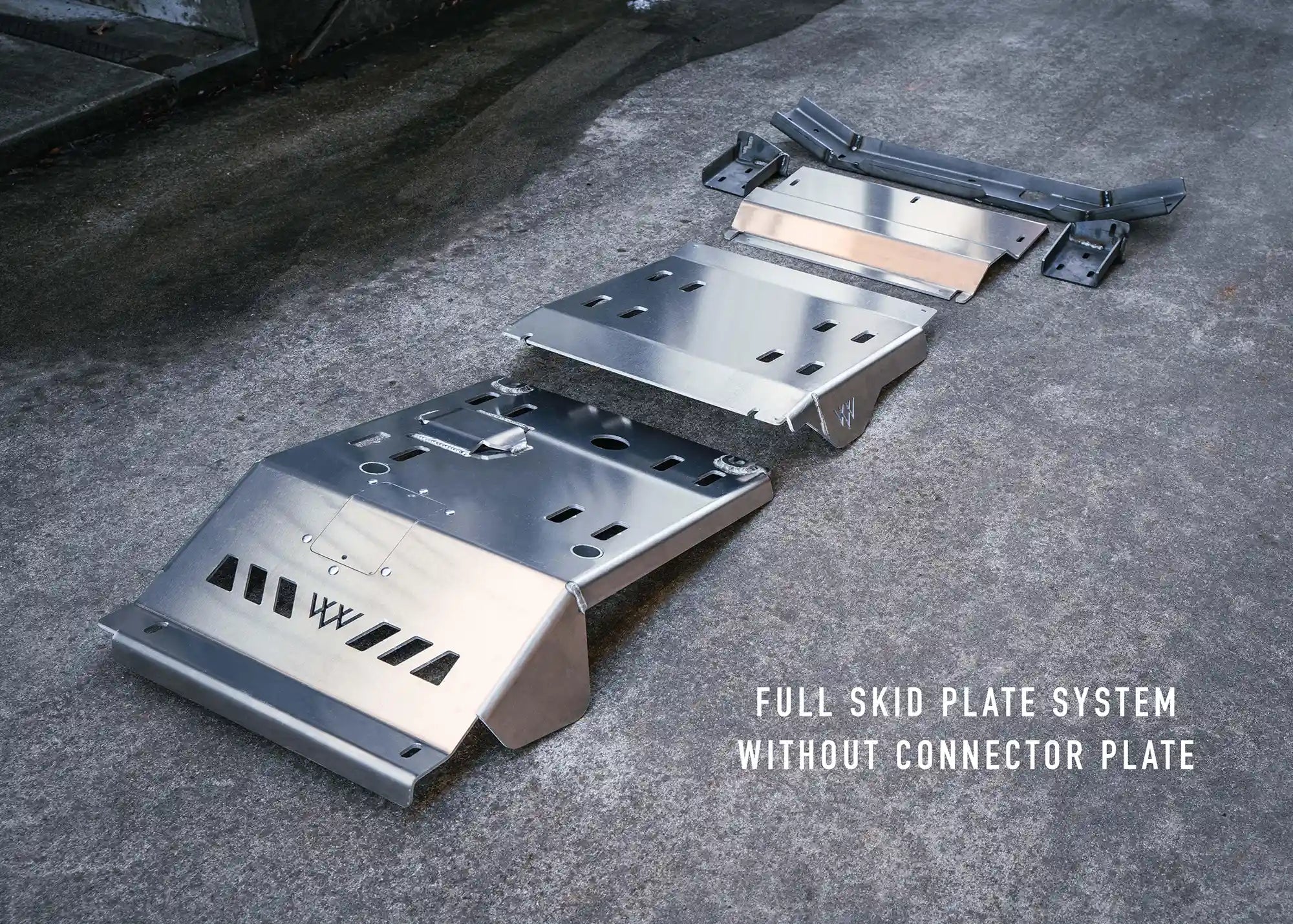 Toyota Tacoma (2005-2023) Full Aluminum Skid Plate System - Spirit of 1876 - Backwoods Adventure Mods