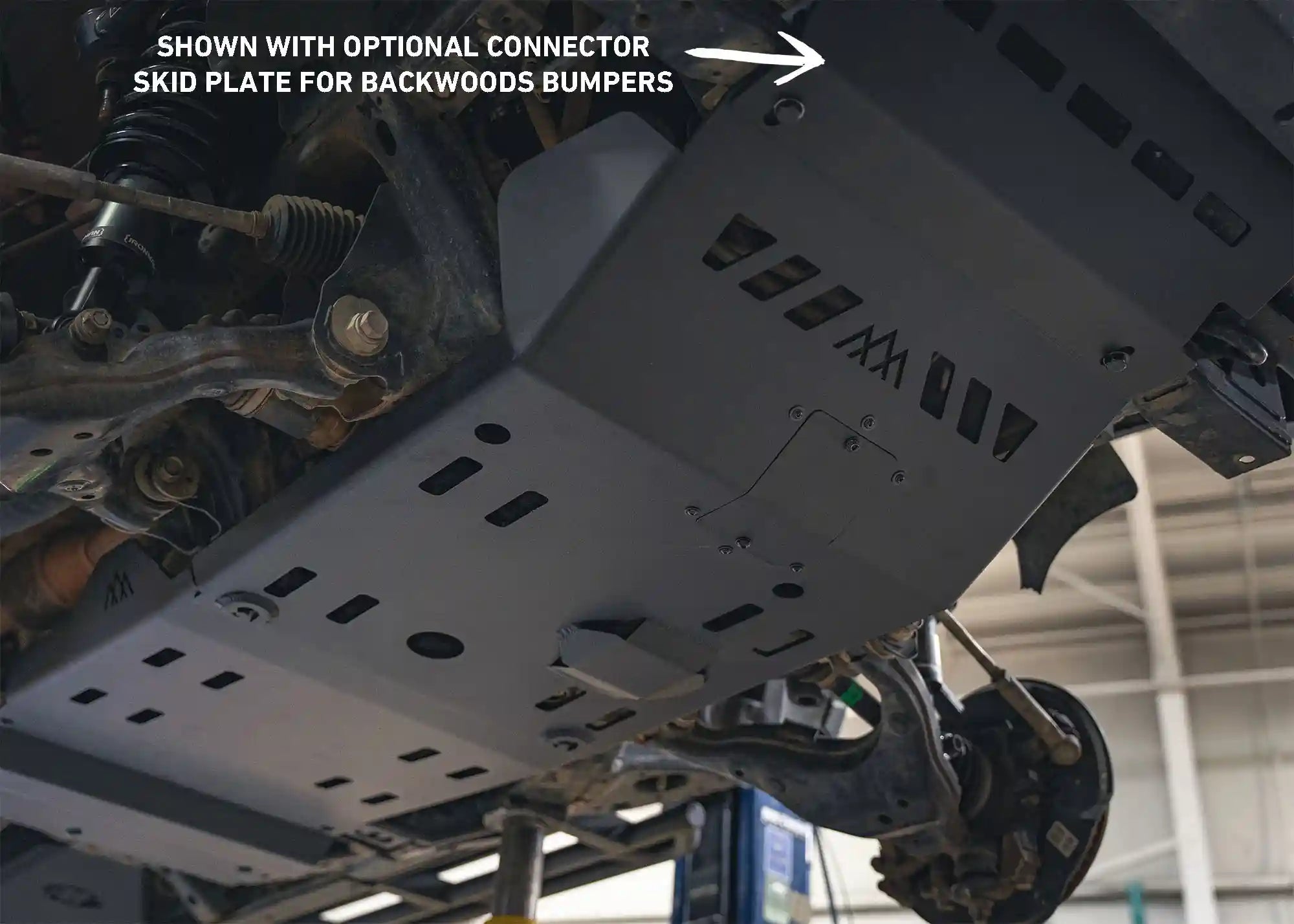 Toyota Tacoma (2005-2023) Full Aluminum Skid Plate System - Spirit of 1876 - Backwoods Adventure Mods