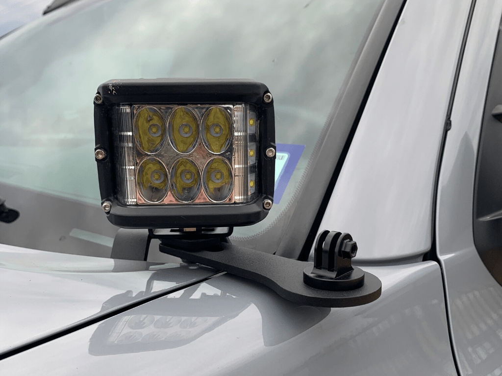 Ditch Light Bracket Extensions - Spirit of 1876Dealers of Cali Raised LED